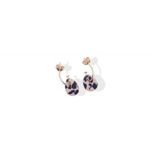 Pendientes Aro Cebra dorado Pendientes Aro Cebra dorado