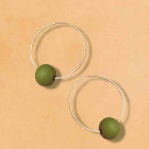 Pendientes Cariño verde