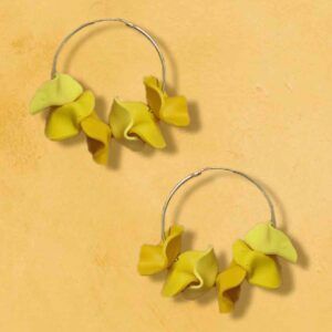 Pendientes Conexión Simple amarillo Pendientes Conexión Simple amarillo