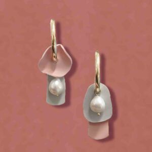 Pendientes Instante rosa