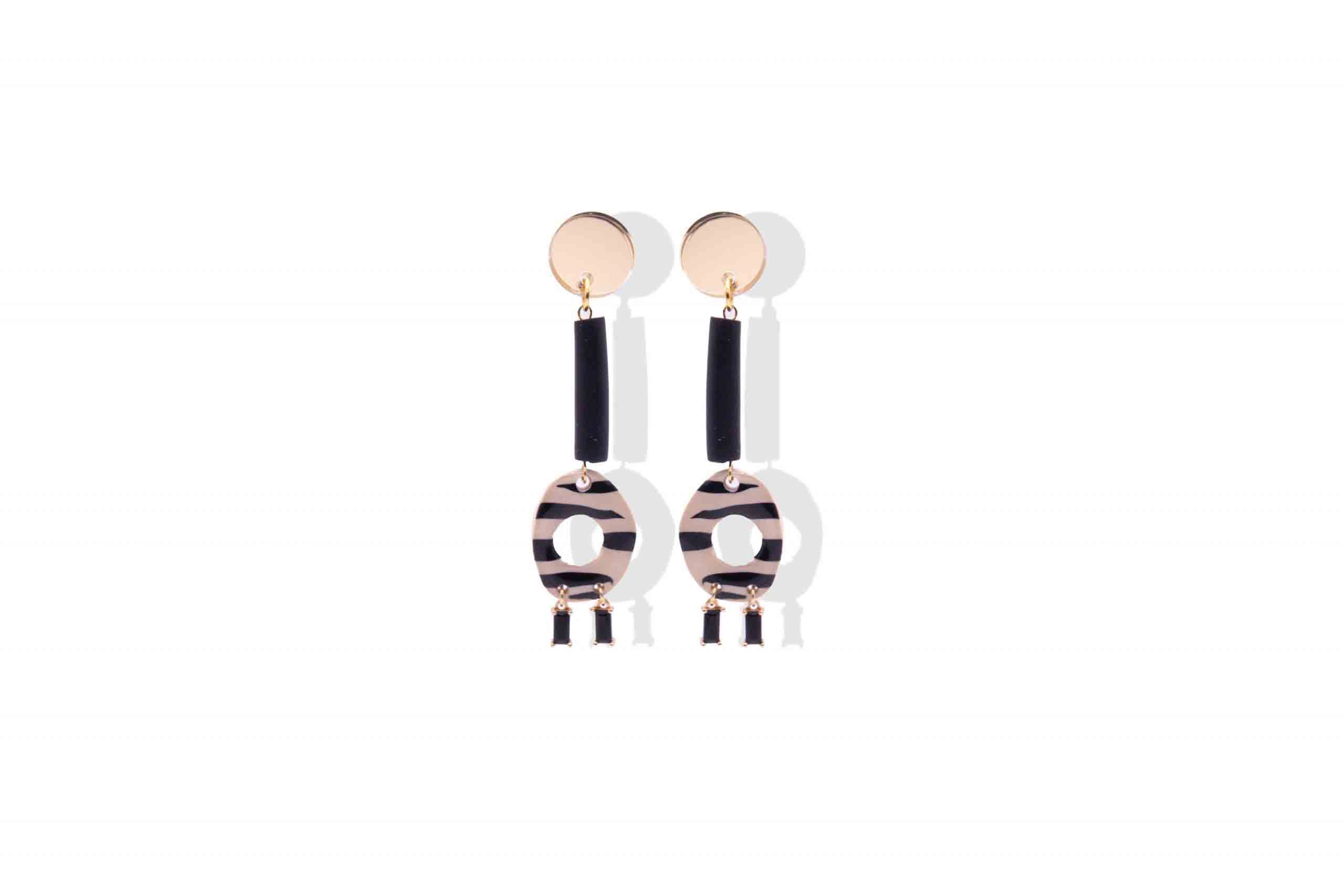 Pendientes Sauvage Atrapada