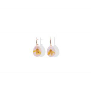 Pendientes Sueños Aro dorado amarillo
