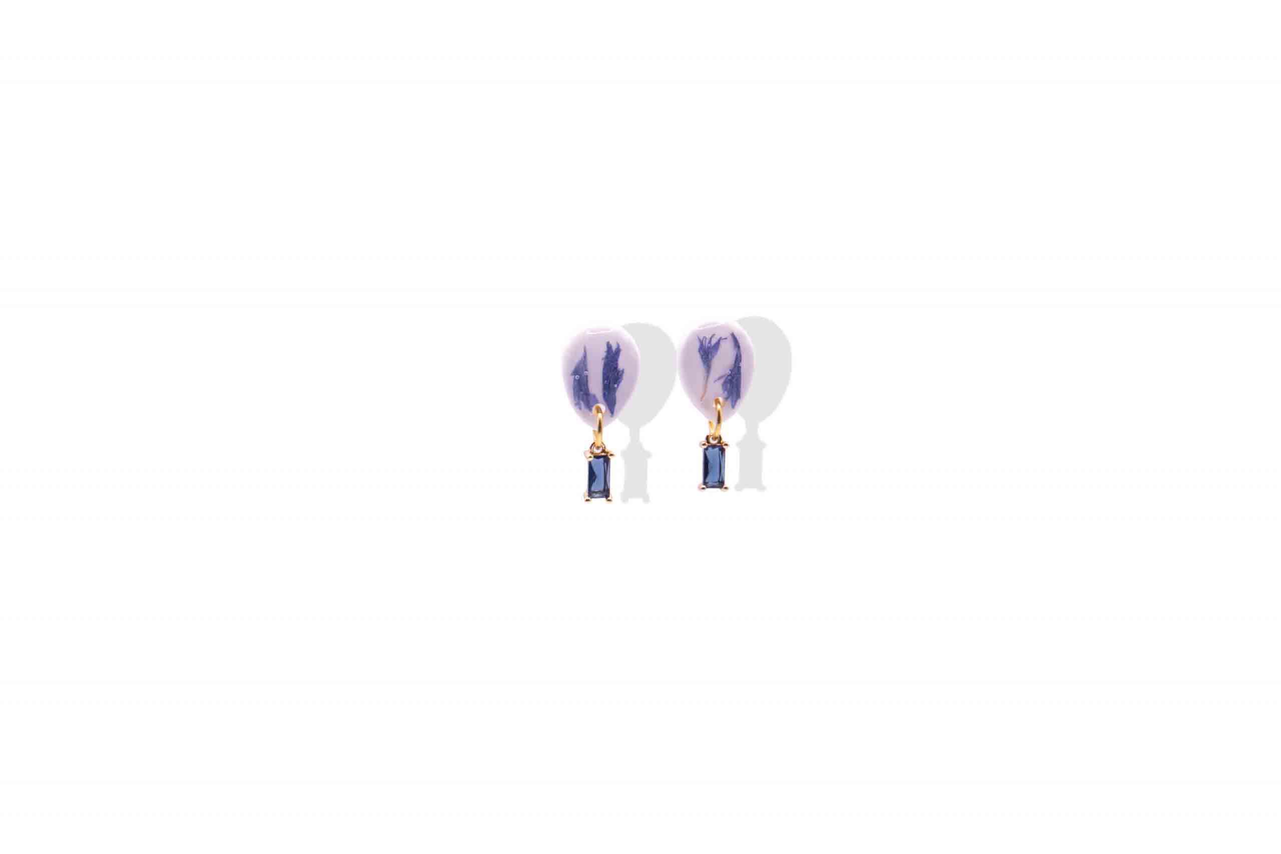 Pendientes Sueños azul