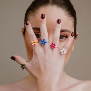 Anillo florecer