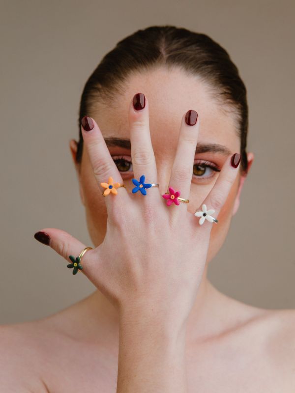 Anillo florecer